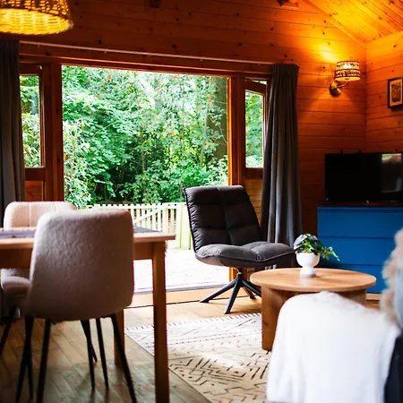 Huisdiervriendelijk Houten Huisje In Het Groen Holiday home